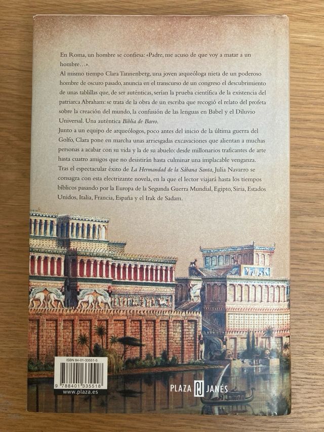 Libro “La Biblia de barro” (Spanish Edition)