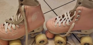 Pattini Oxelo n.32 rosa