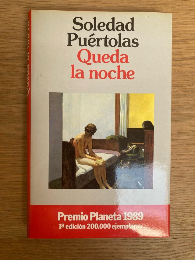 Libro “Queda la noche”. Premio Planeta 1989.