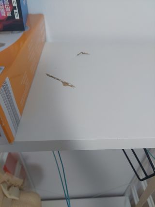 Perchero Ikea blanco - Estructura metálica