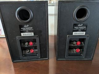 Altavoces Gale Gold  negros Bookshelf