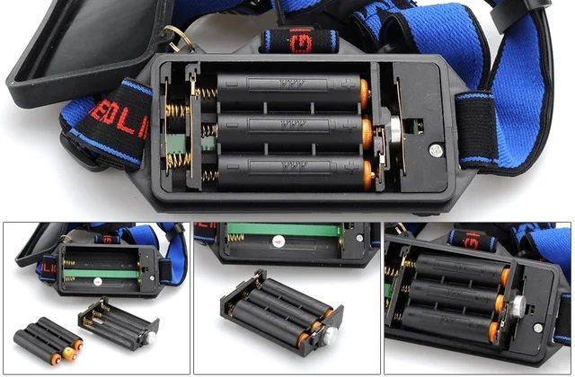 Linterna Frontal LED 2000Lm - 100m