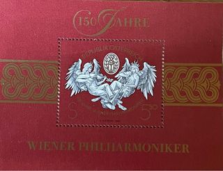 Austria 1992 - Sello bloque Filarmónica 150 aniver