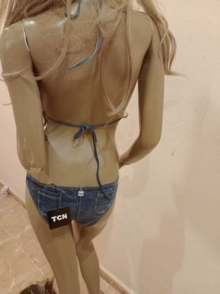 Bikini Vaquero Azul