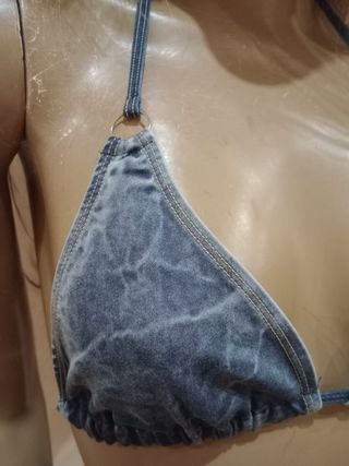 Bikini Vaquero Azul