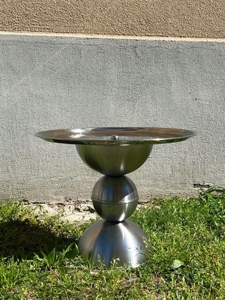 Tavolino Nembula Design inox