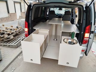 Mueble camper furgoneta