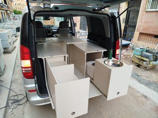 Mueble camper furgoneta