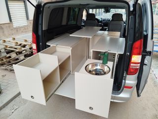Mueble camper furgoneta