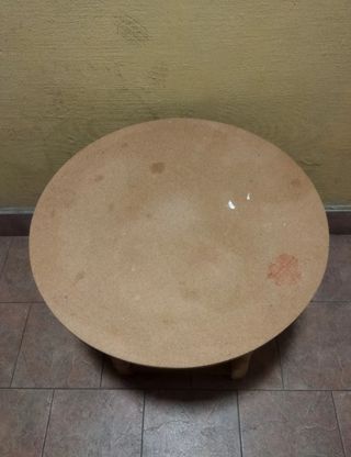 Mesa camilla madera beige