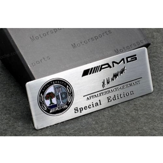 Emblema logo Amg para Mercedes Benz metal adhesivo