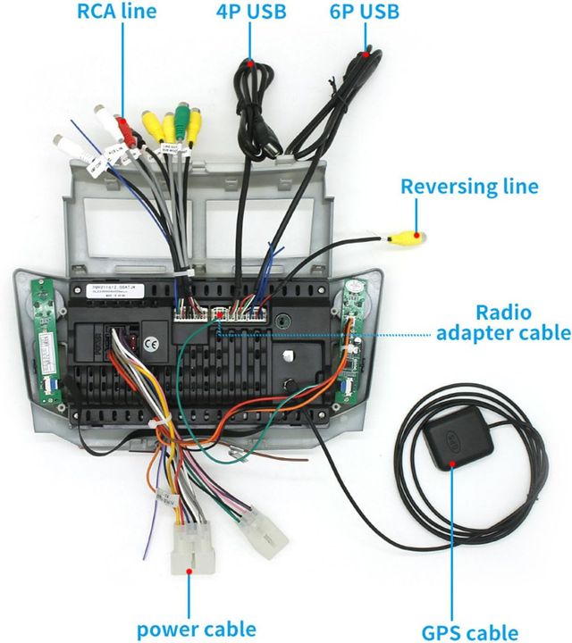 Tela sensível ao toque Yaris 2005-2012