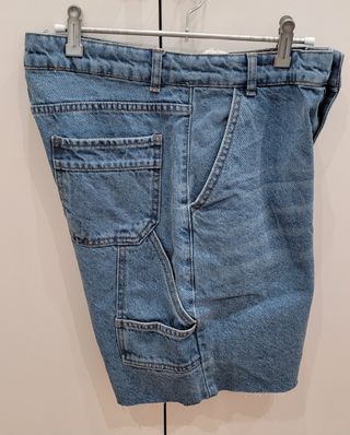 Bermudas Vaqueras Mujer - Azul