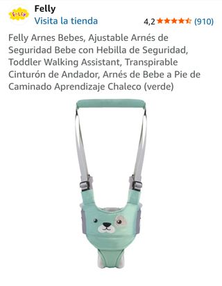 Arnés Bebé Felly - Andador Infantil
