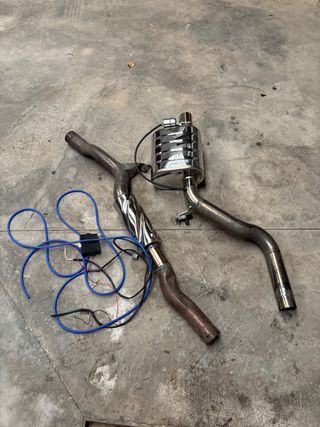 Escape con valvula Audi A5 2.0 TFSI