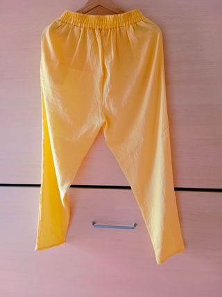 Pantalón Largo Amarillos - Cintura Elástica