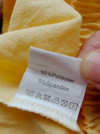 Pantalón Largo Amarillos - Cintura Elástica