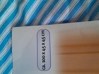 Coprisedie blu & bianche a righe