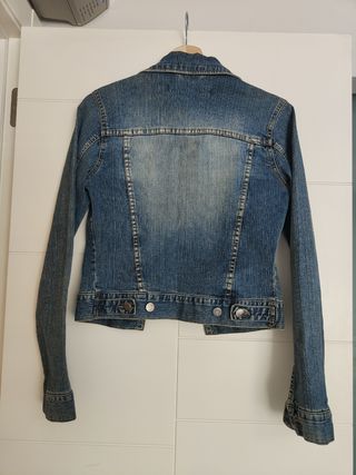 Cazadora vaquera azul