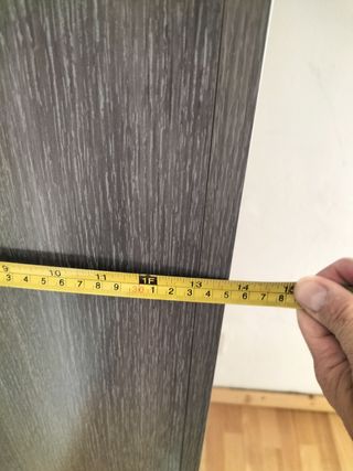 Vitrina gris y negra - Mueble expositor