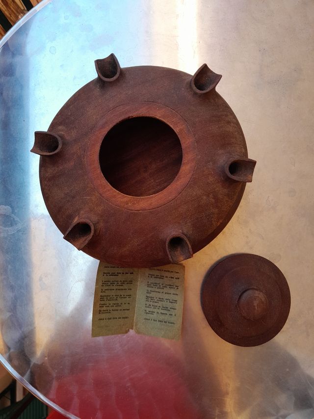 Grolla in legno Valdostana