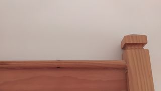 Cómoda 4 cajones + espejo madera maciza