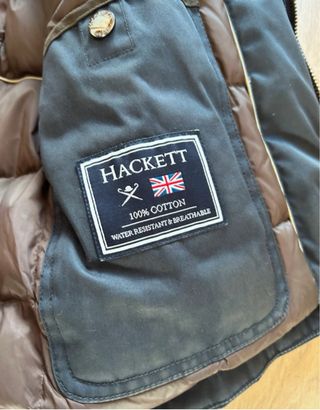 Parka Hackett Arctic azul, talla M