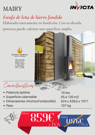 Estufas de Leña - Marca INVICTA