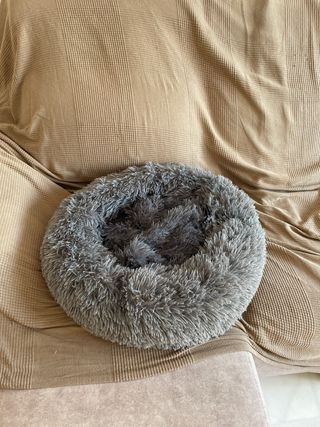 Cama redonda para gato - Gris