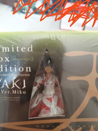 Figura Saki Ver. Miko - Heaven's Prison 3