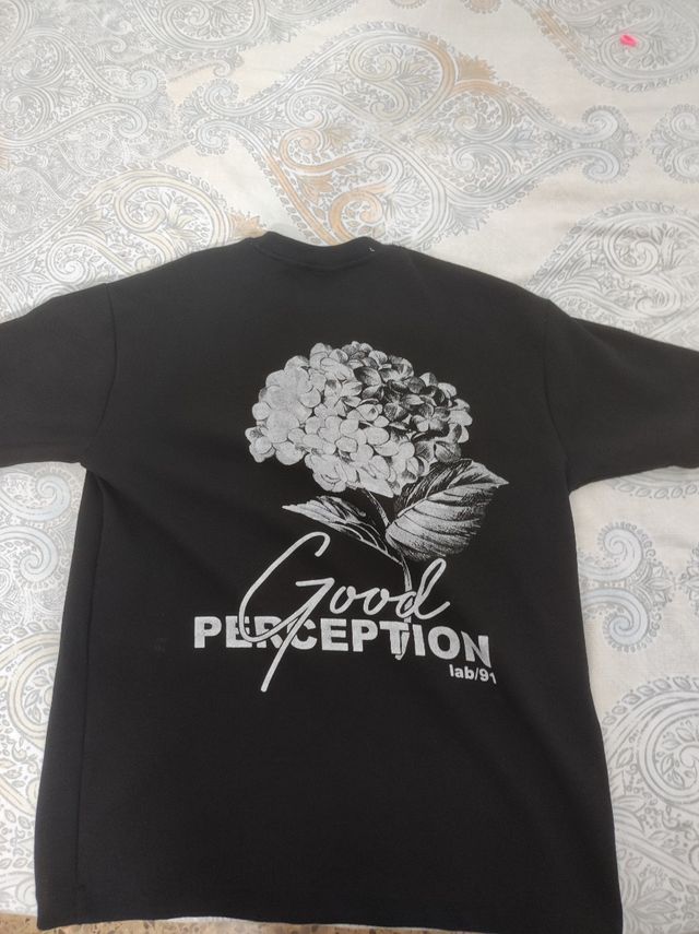 Camiseta negra Good Perception