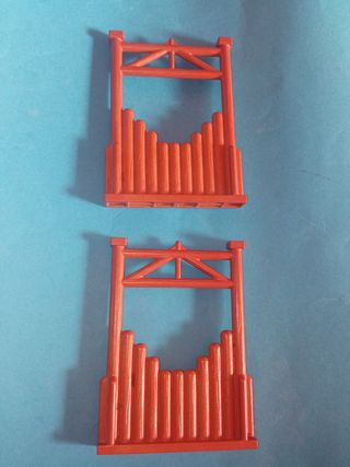 Playmobil 2 piezas fuerte fort empalizada 