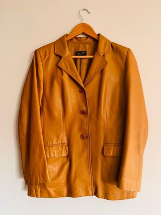 Chaqueta piel Pepe Nieto camel