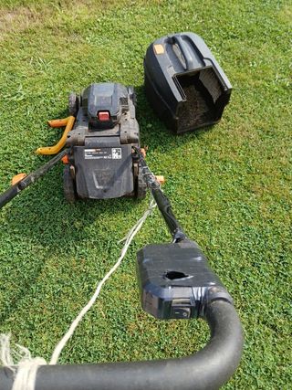Cortacésped Worx estropeado
