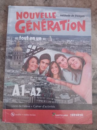 Libro francés (1º bachillerato)Nouvelle génération