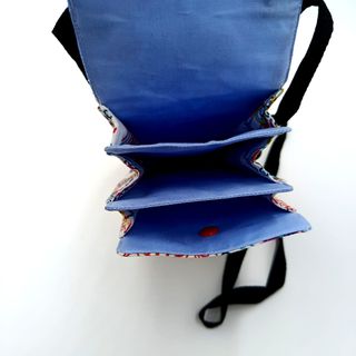 Bolso bandolera mini 3 compartimentos Mandalas