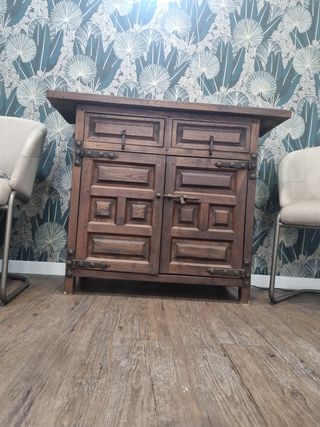 Mueble madera estilo rústico