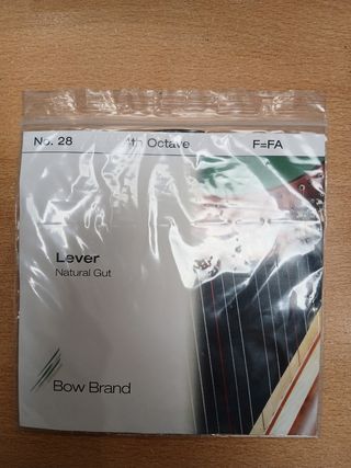 Cuerda de arpa Bow Brand F=FA 4ª octava