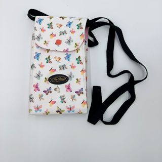 Bolso bandolera mini 3 compartimentos mariposas