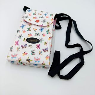 Bolso bandolera mini 3 compartimentos mariposas