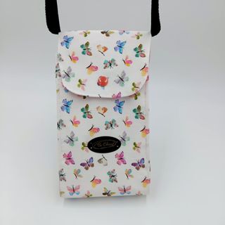 Bolso bandolera mini 3 compartimentos mariposas