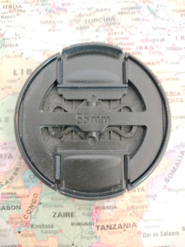 Tappo obiettivo Lumix 55mm