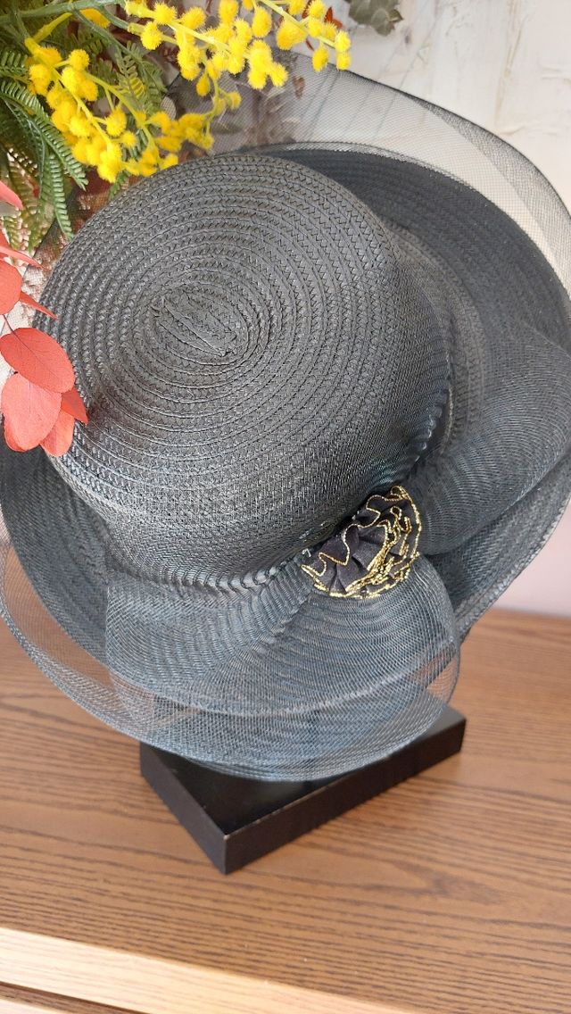 Sombreo Feria Modernista Negro Nuevo