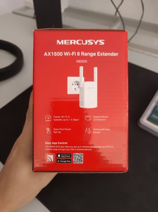 Extensor de Rango Mercusys AX1500 WiFi 6