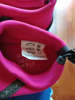 Sandalias agua niña elemterre talla 28.
