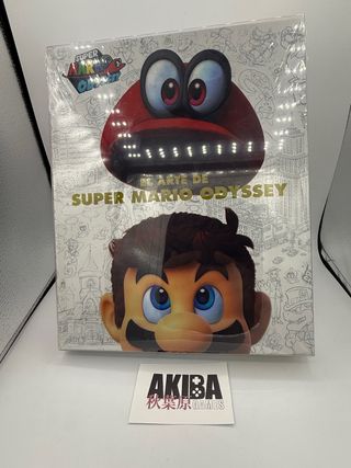 Libro Arte Super Mario Odyssey - Nintendo