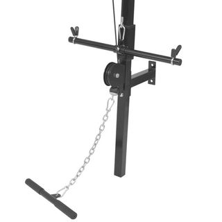 vidaXL Gimnasio en casa de pared con 2 poleas