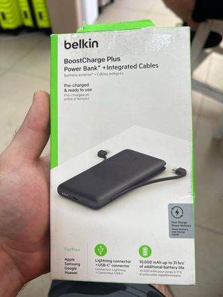 Batería portátil Belkin BoostCharge Plus