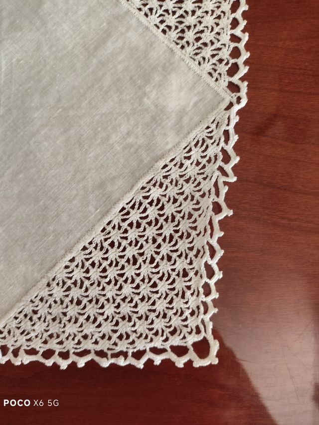 Pañuelo antiguo de encaje