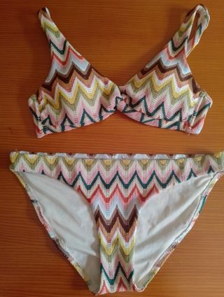 Bikini multicolor estampado